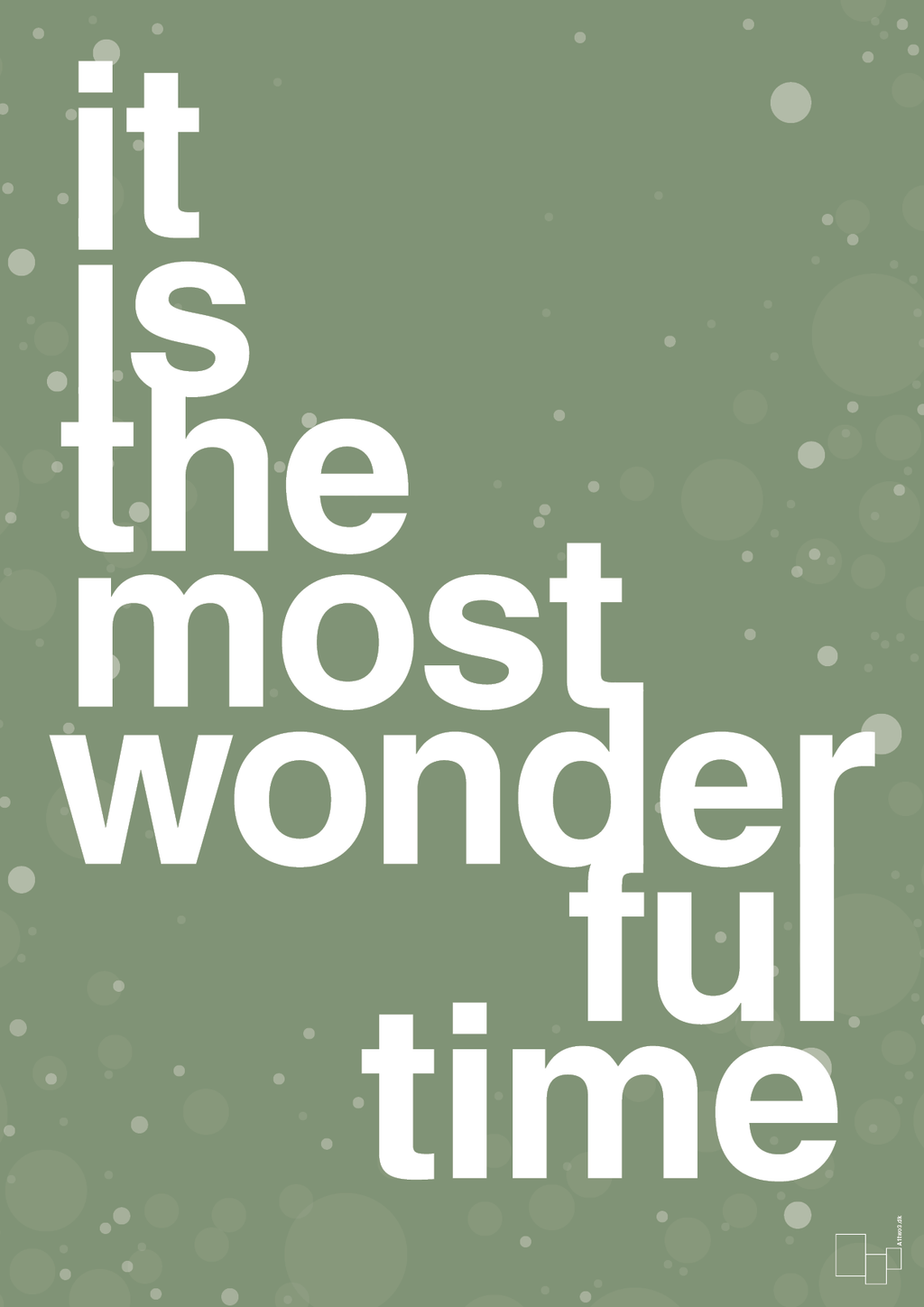 plakat: it is the most wonderful time - jade-Jul-A1two3