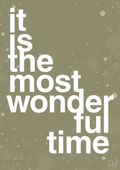 plakat: it is the most wonderful time - misty forrest-Jul-A1two3