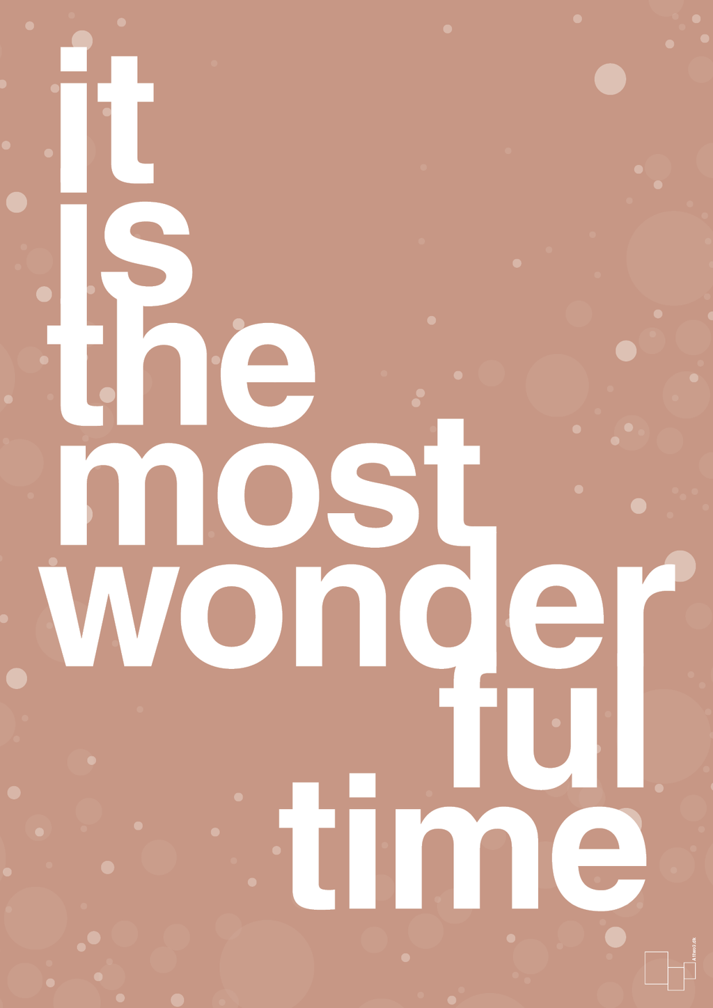 plakat: it is the most wonderful time - powder-Jul-A1two3