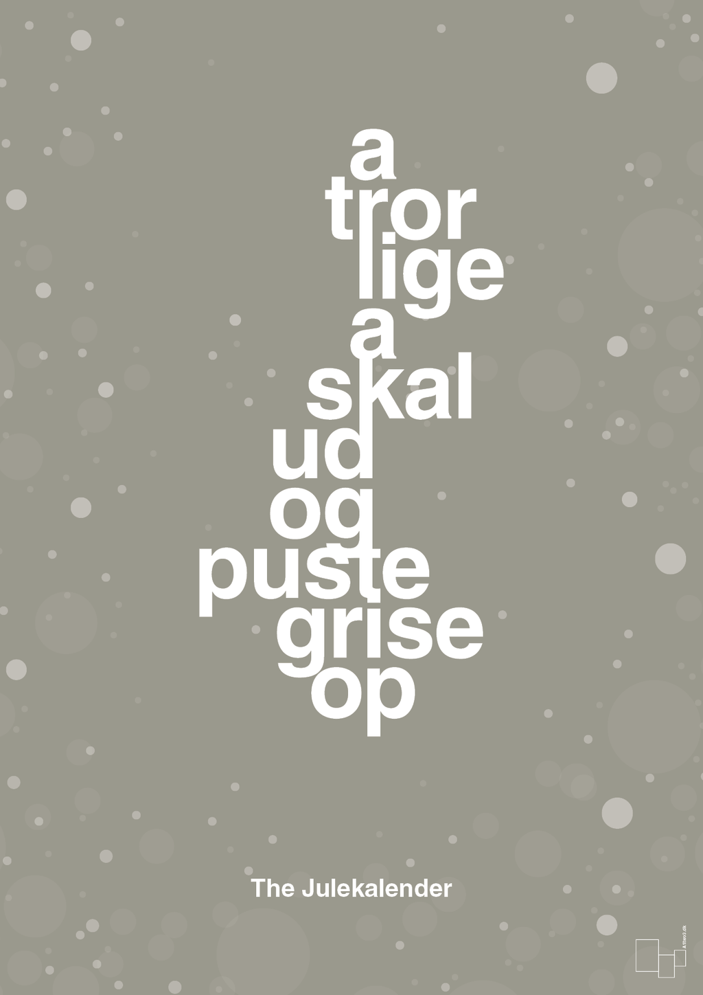 plakat: a tror lige a skal ud og puste grise op - battleship gray-Jul-A1two3