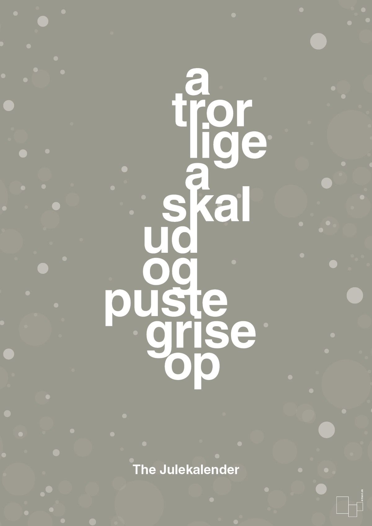 plakat: a tror lige a skal ud og puste grise op - battleship gray-Jul-A1two3