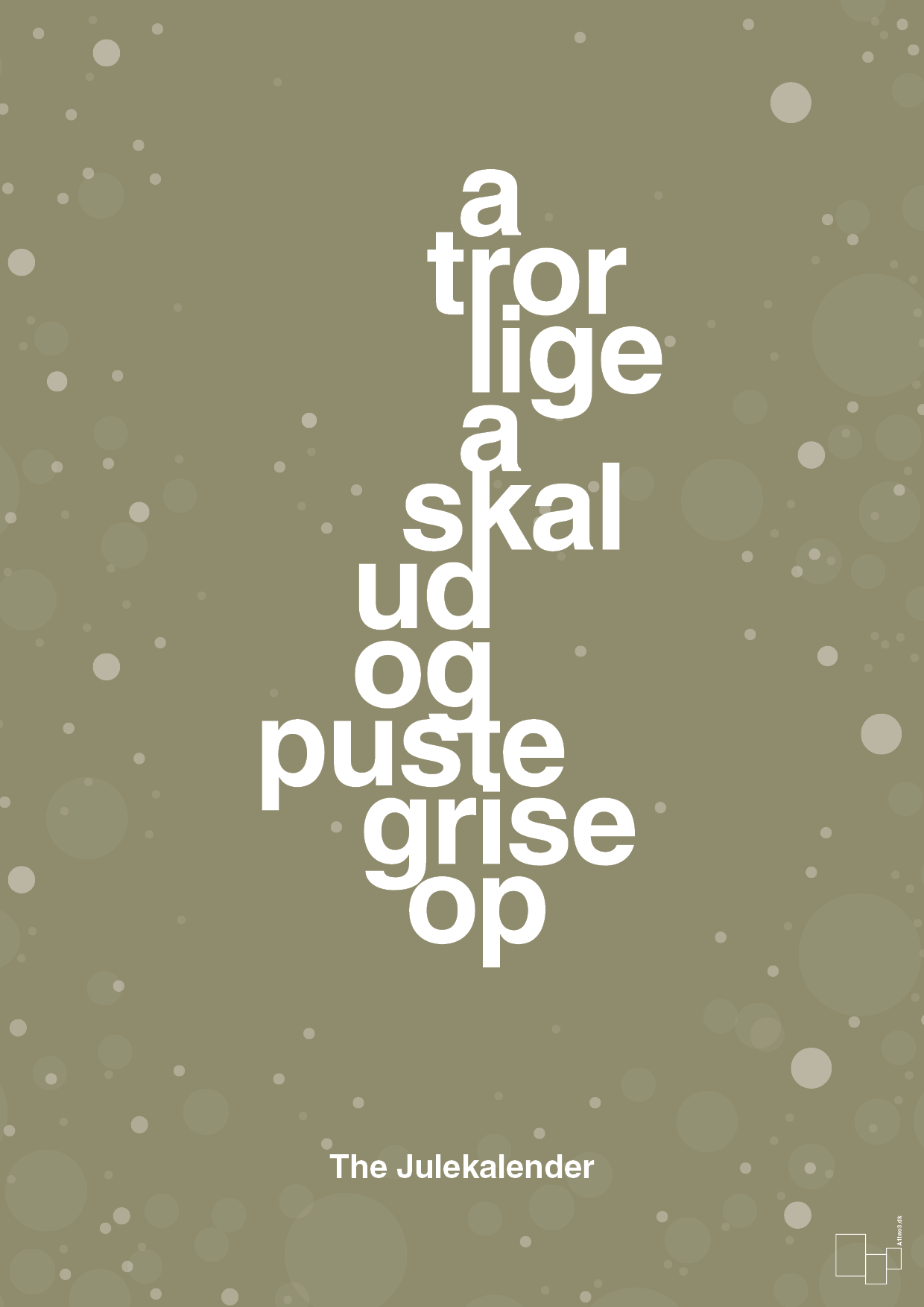 plakat: a tror lige a skal ud og puste grise op - misty forrest-Jul-A1two3