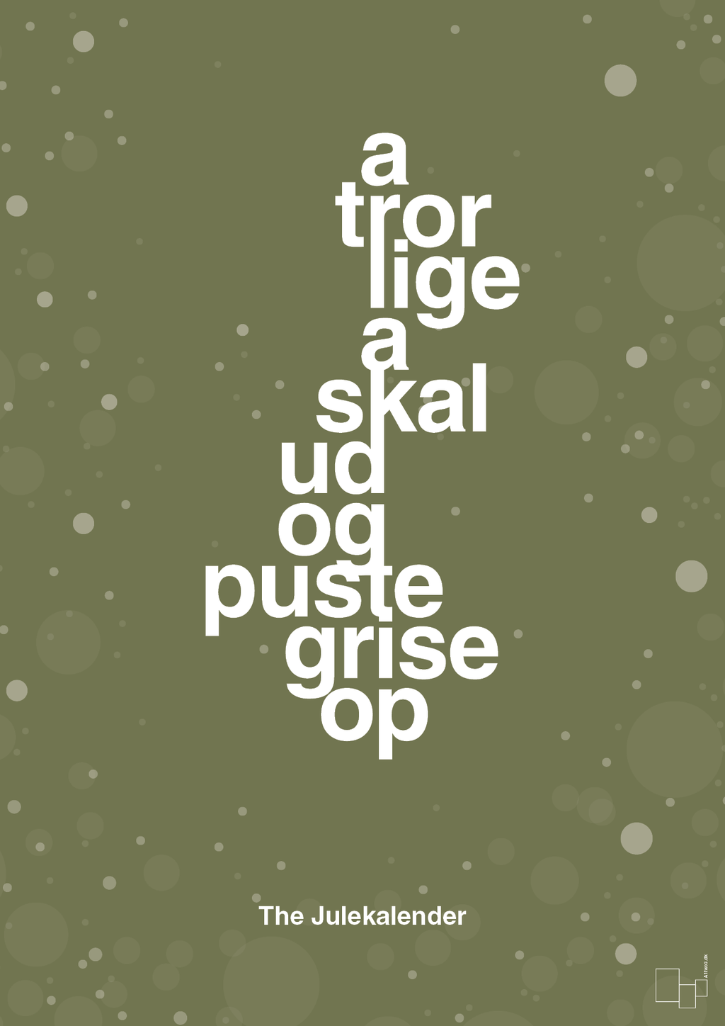 plakat: a tror lige a skal ud og puste grise op - secret meadow-Jul-A1two3
