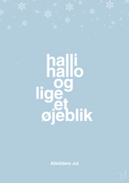 plakat: halli hallo og lige et øjeblik - heavenly blue-Jul-A1two3