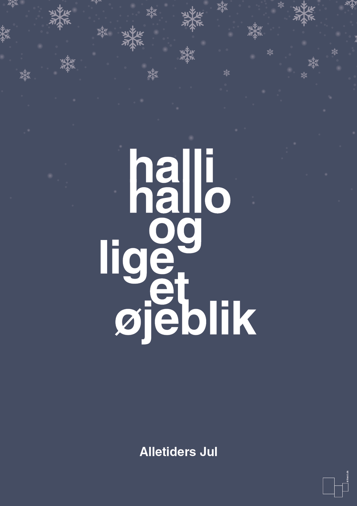 Halli hallo og lige et øjeblik - petrol-Jul-A1two3