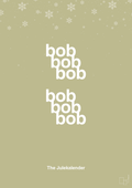 plakat: bob bob bob - back to nature-Jul-A1two3