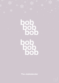 plakat: bob bob bob - dusty lilac-Jul-A1two3