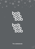 plakat: bob bob bob - graphic charcoal-Jul-A1two3