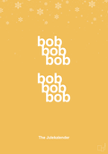 plakat: bob bob bob - honeycomb-Jul-A1two3