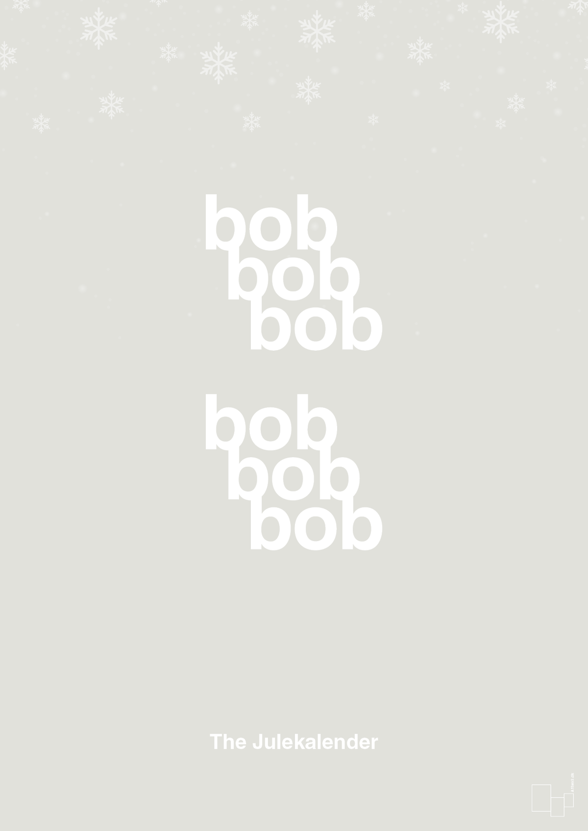 plakat: bob bob bob - painters white-Jul-A1two3
