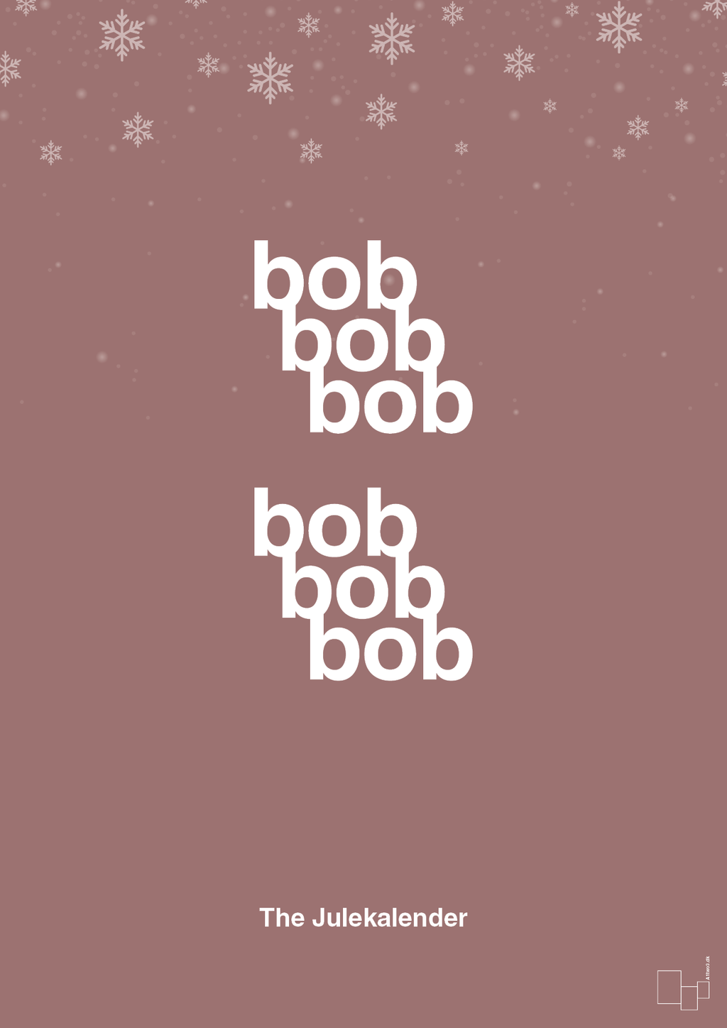 plakat: bob bob bob - plum-Jul-A1two3