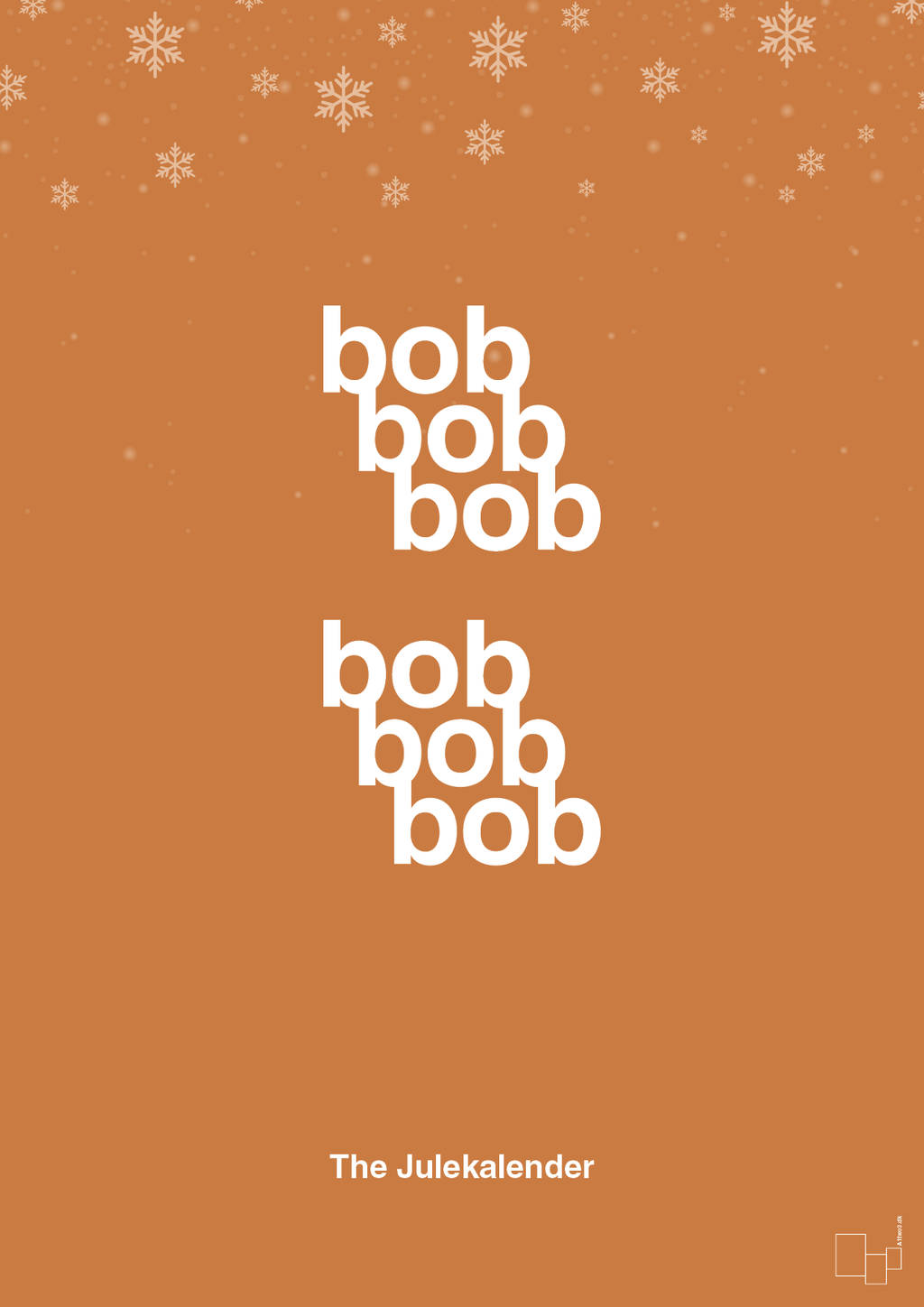 plakat: bob bob bob - rumba orange-Jul-A1two3