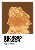 plakat: bearded dragon - dark brown-Dyr-A1two3
