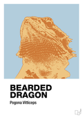 plakat: bearded dragon - heavenly blue-Dyr-A1two3