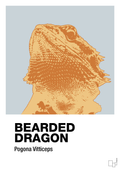 plakat: bearded dragon - light drizzle-Dyr-A1two3