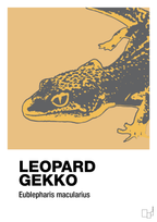plakat: leopard gekko - charismatic-Dyr-A1two3
