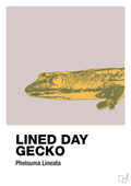 plakat: lined day gecko - broken beige-Dyr-A1two3