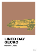 plakat: lined day gecko - cider spice-Dyr-A1two3