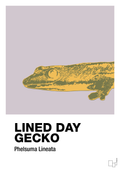 plakat: lined day gecko - dusty lilac-Dyr-A1two3