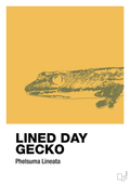 plakat: lined day gecko - honeycomb-Dyr-A1two3