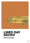 plakat: lined day gecko - rumba orange-Dyr-A1two3