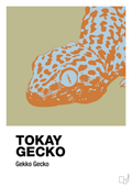 plakat: tokay gecko - back to nature-Dyr-A1two3