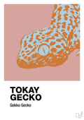 plakat: tokay gecko - bubble shell-Dyr-A1two3