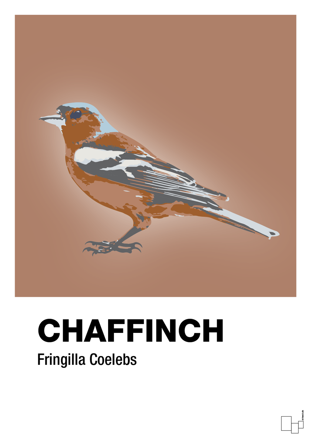 plakat: chaffinch - cider spice-Dyr-A1two3