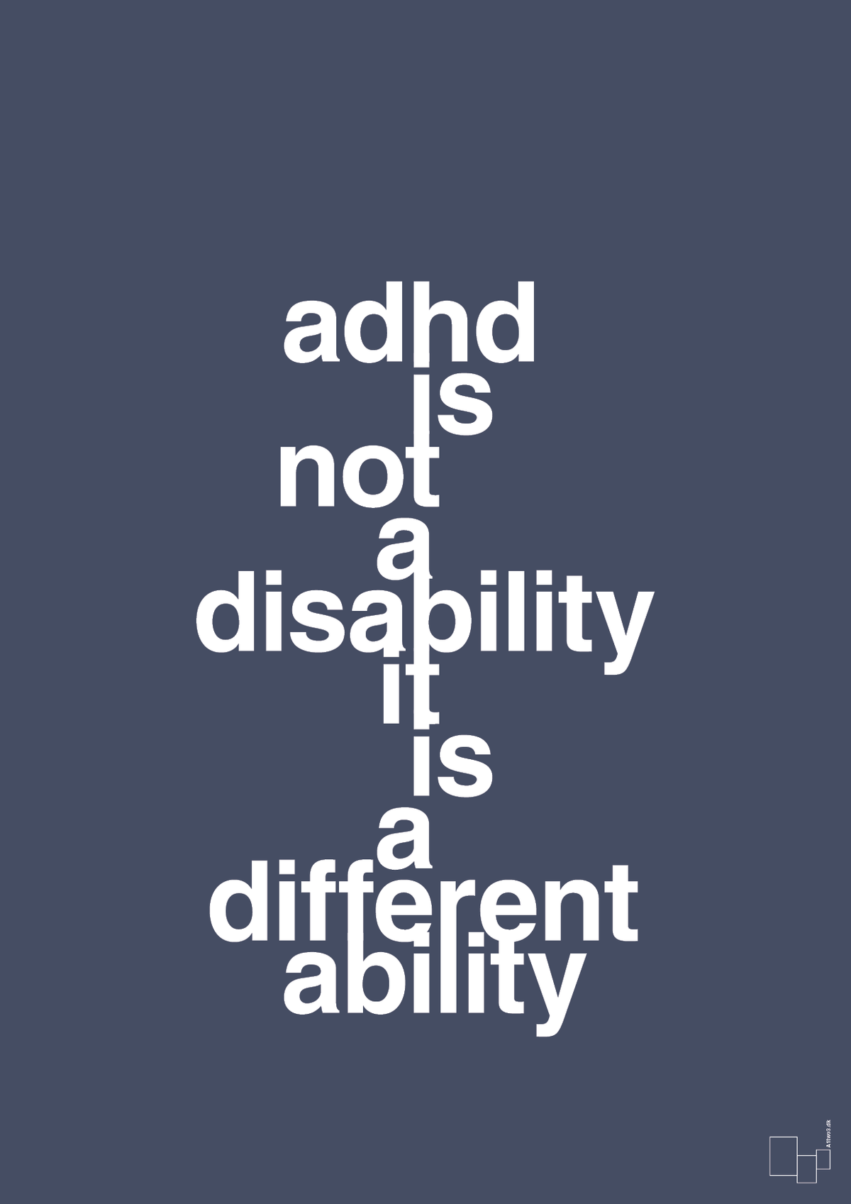 Adhd is not a disability it is a different ability - petrol-ADHD-A1two3