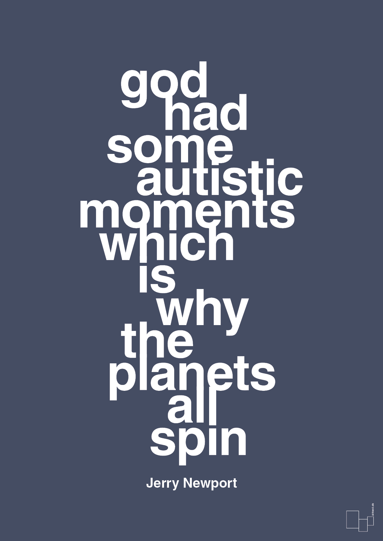 God had some autistic moments which is why the planets all spin - petrol-Autisme-A1two3