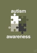 plakat: autism awareness - secret meadow-Autisme-A1two3