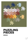plakat: puzzling pieces - secret meadow-Autisme-A1two3