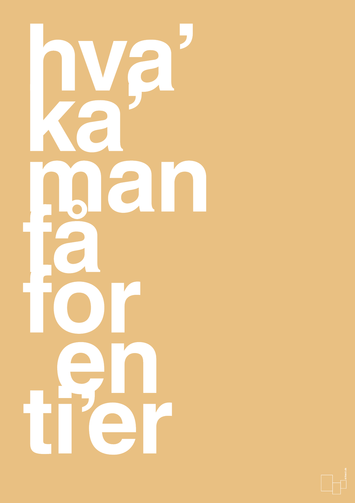 plakat: hva kan man få for en tier - charismatic-Humor-A1two3