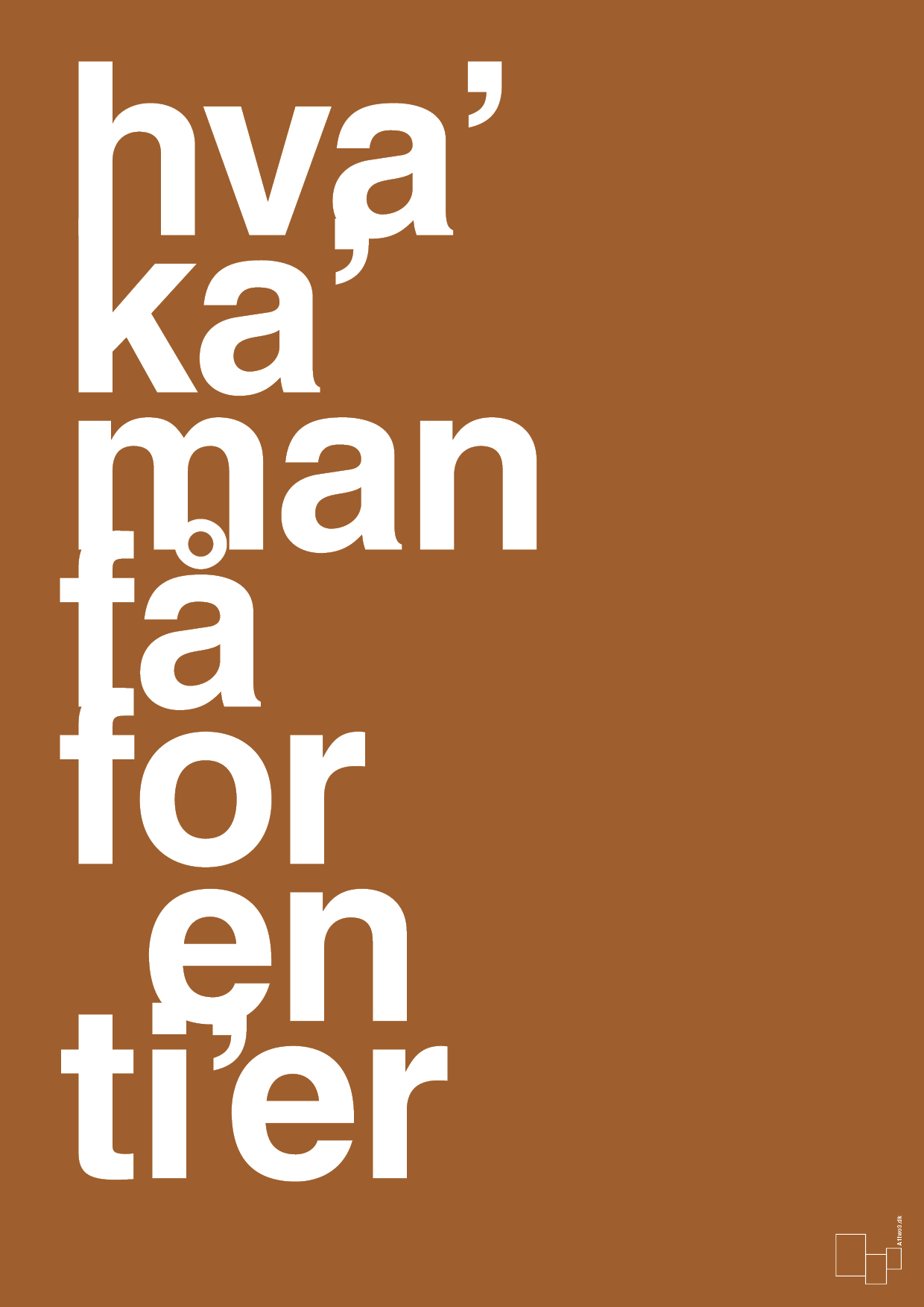 plakat: hva kan man få for en tier - cognac-Humor-A1two3