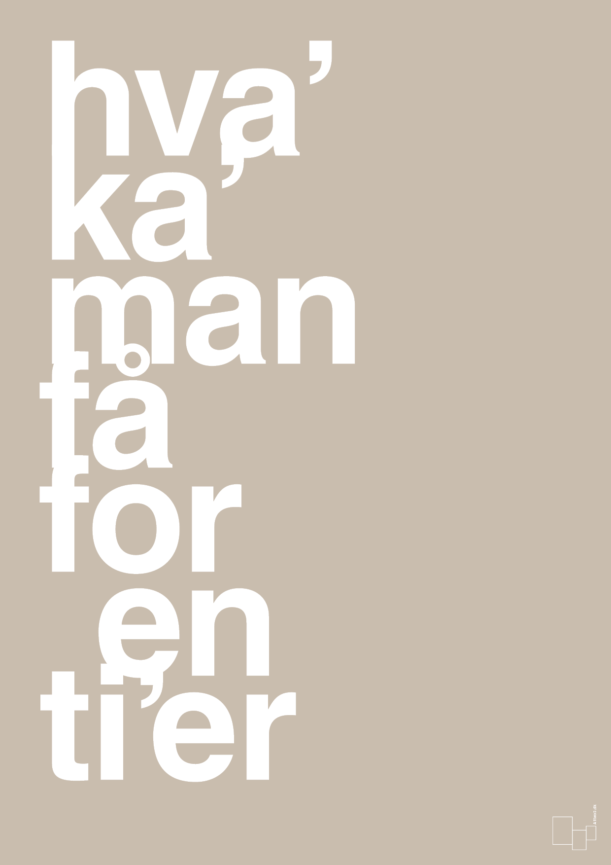 plakat: hva kan man få for en tier - creamy mushroom-Humor-A1two3