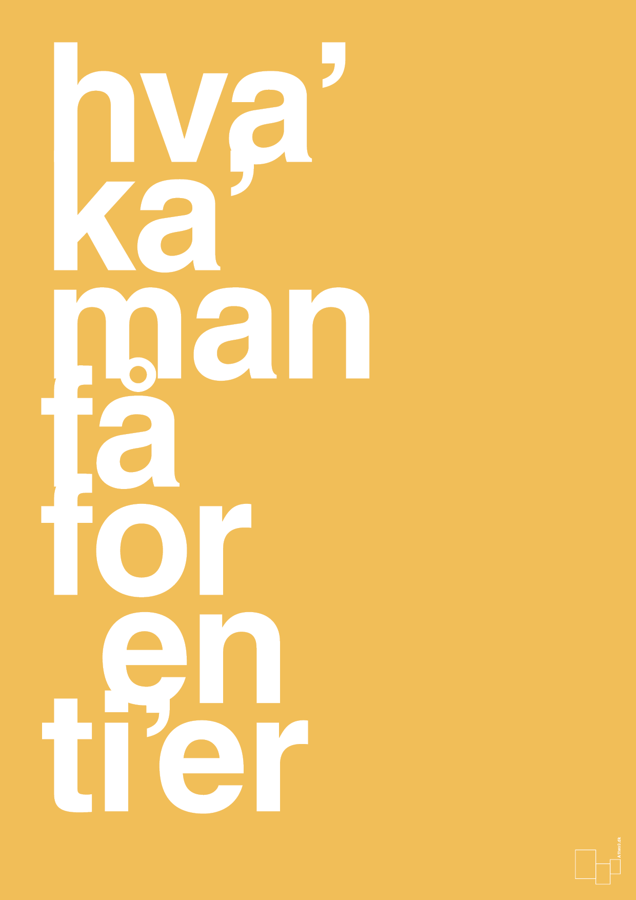 plakat: hva kan man få for en tier - honeycomb-Humor-A1two3