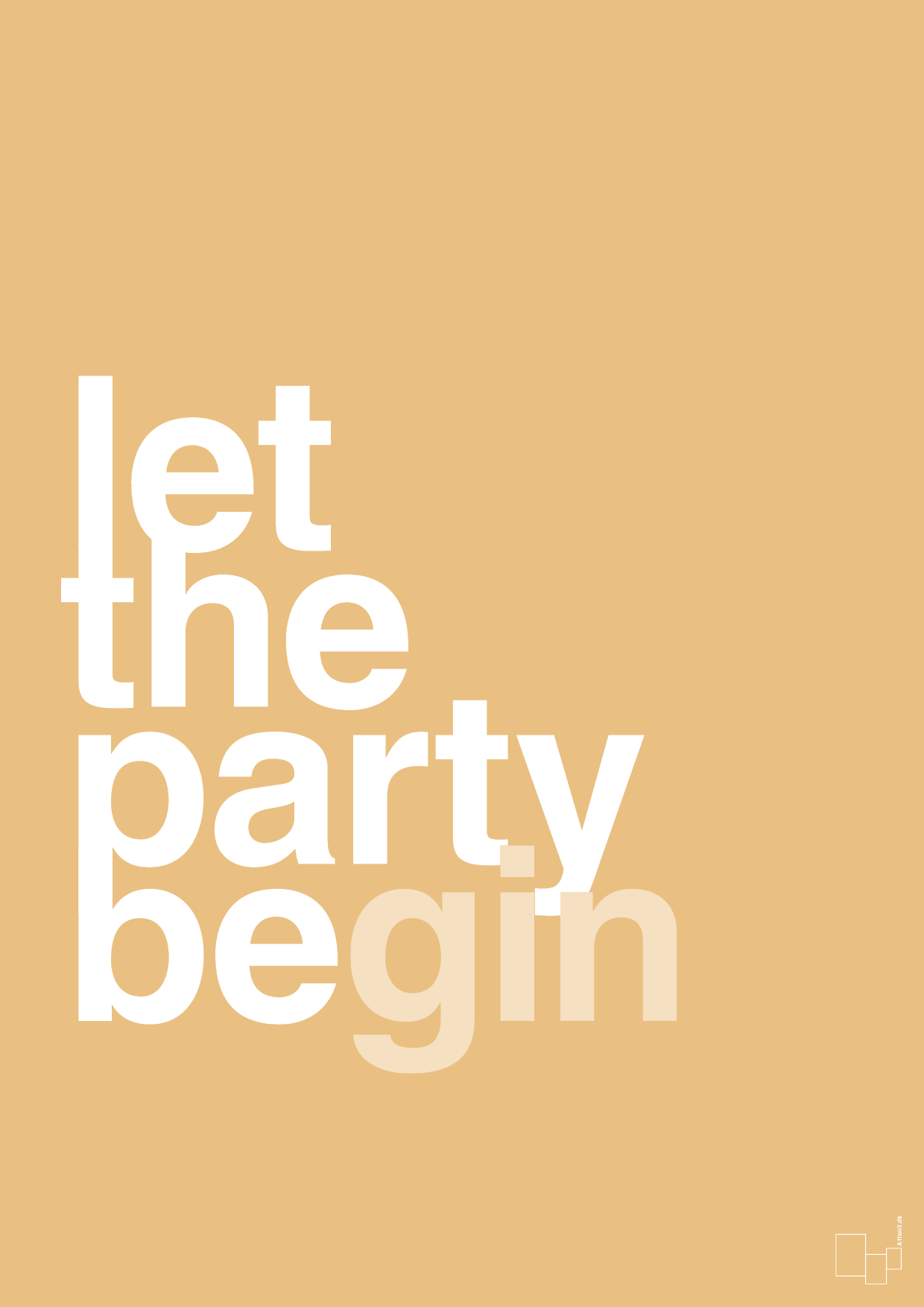 plakat: let the party begin - charismatic-Fest-A1two3