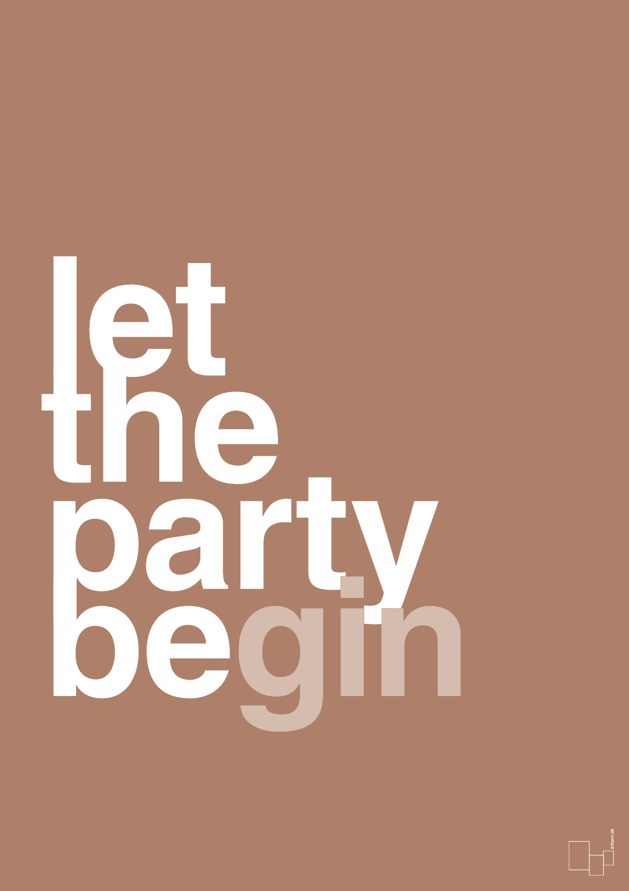 plakat: let the party begin - cider spice-Fest-A1two3