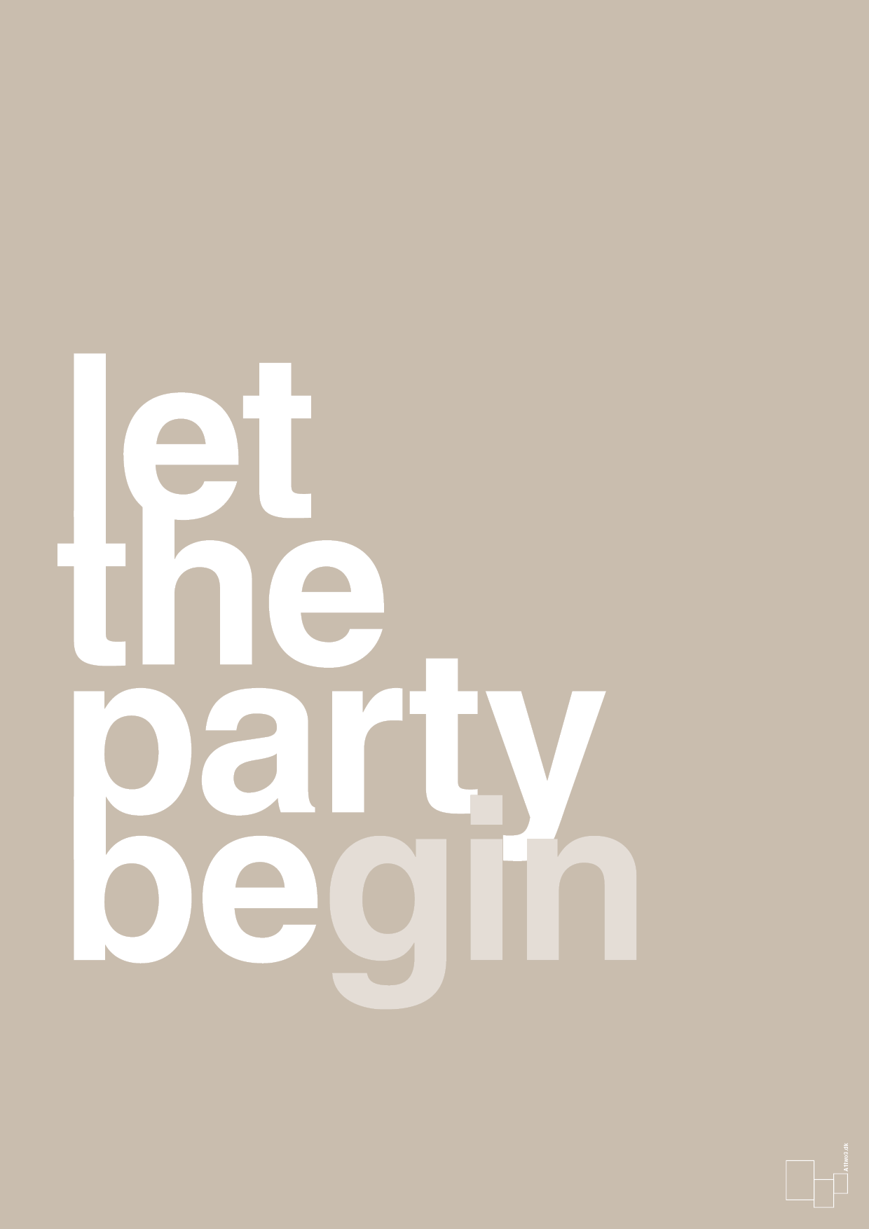 plakat: let the party begin - creamy mushroom-Fest-A1two3