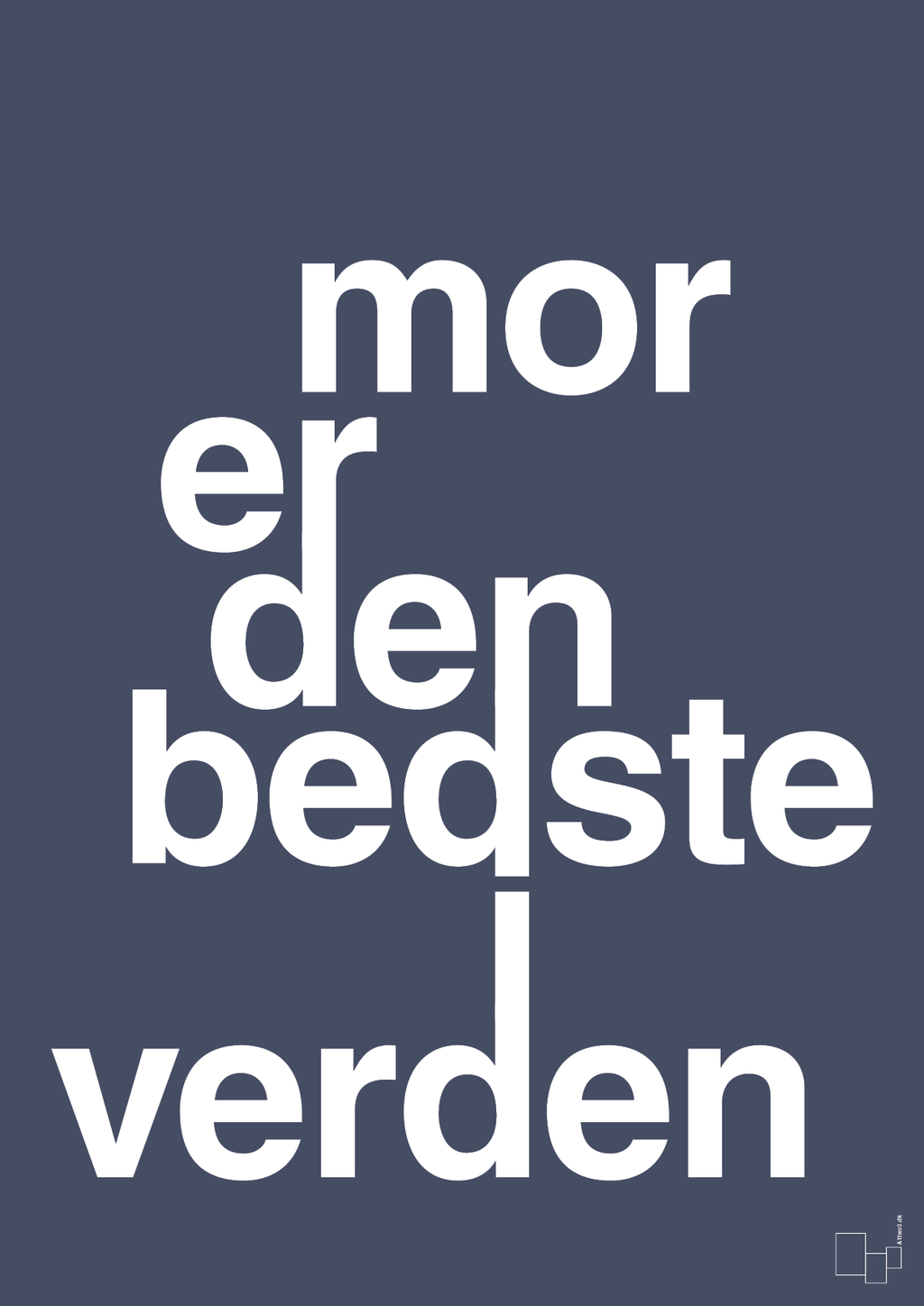 Mor er den bedste i verden - petrol-Familie-A1two3