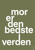 plakat: mor er den bedste i verden - secret meadow-Familie-A1two3