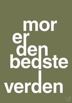 plakat: mor er den bedste i verden - secret meadow-Familie-A1two3