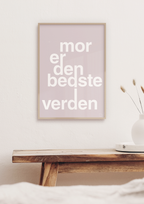 plakat: mor er den bedste i verden - back to nature-Familie-A1two3