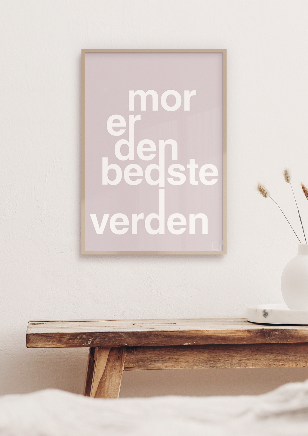 plakat: mor er den bedste i verden - jade-Familie-A1two3