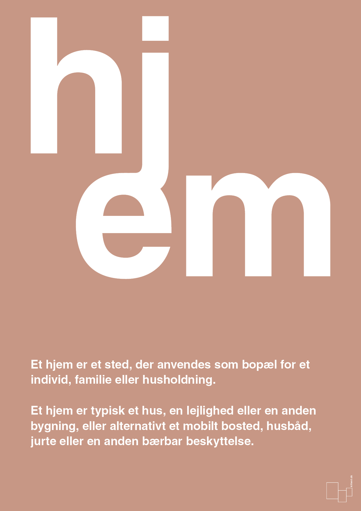 plakat: hjem - powder-Retro-A1two3