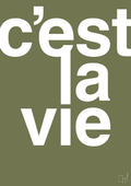 plakat: cest la vie - secret meadow-Livet-A1two3