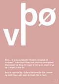 plakat: bøvl - bubble shell-Retro-A1two3