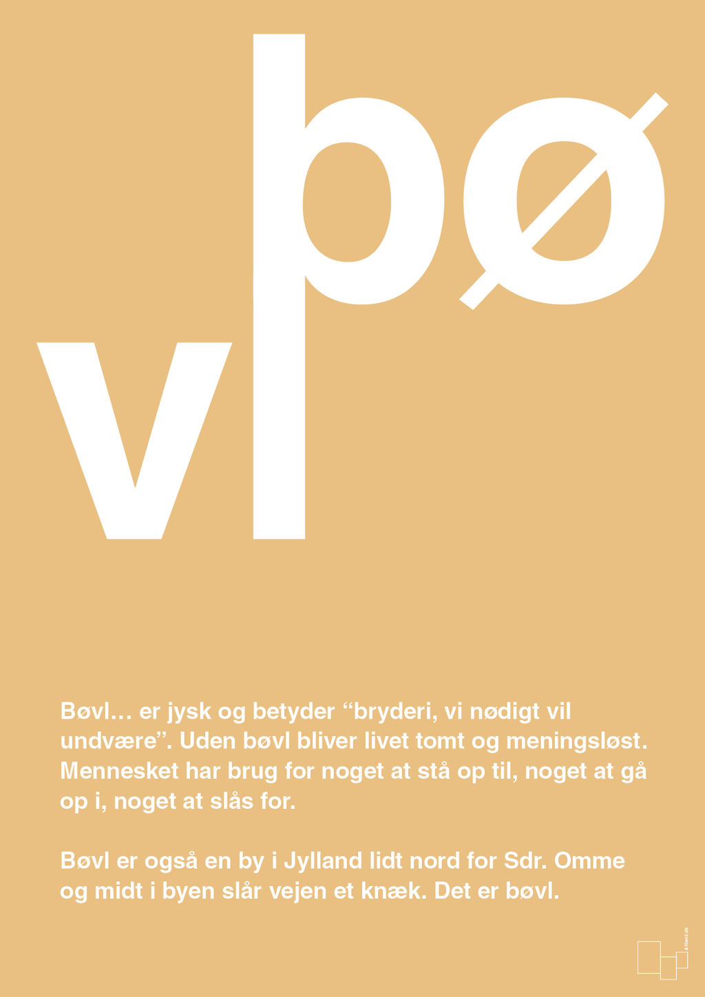 plakat: bøvl - charismatic-Retro-A1two3