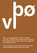 plakat: bøvl - cognac-Retro-A1two3