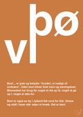 plakat: bøvl - rumba orange-Retro-A1two3